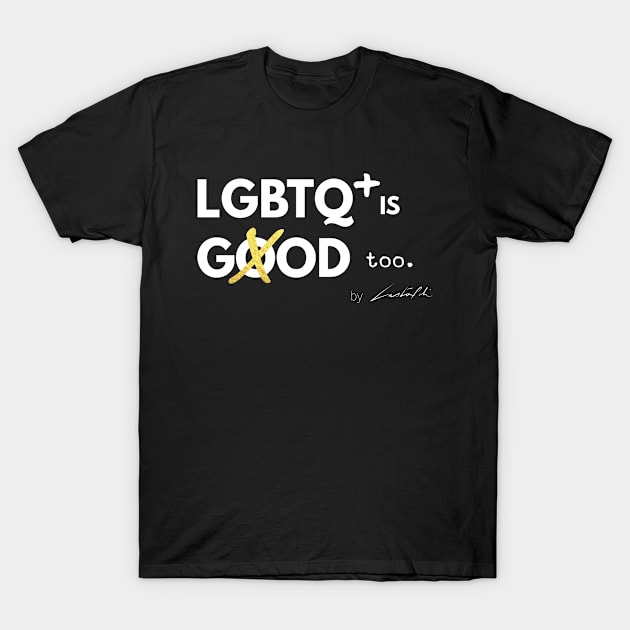 LQBTQ+ God T-Shirt by Reactionforce